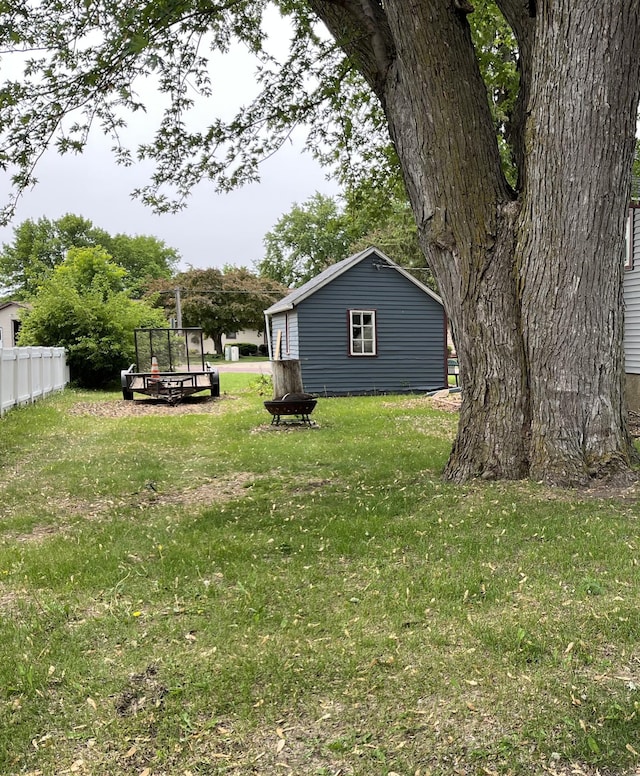 845 12th St, Windom, MN 56101 - view of yard