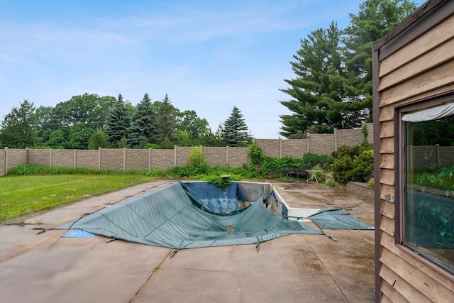7567 Lent Trl, Lent Twp, MN 55079 - view of swimming pool featuring a fenced backyard and a patio