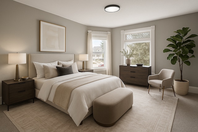 1527 Minnehaha Ave W, Saint Paul, MN 55104 - bedroom with light carpet and baseboards