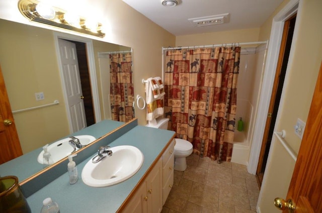 12207 285th St, Lindstrom, MN 55045 - bathroom featuring vanity and shower / bathtub combination with curtain