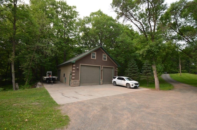 12207 285th St, Lindstrom, MN 55045 - view of detached garage