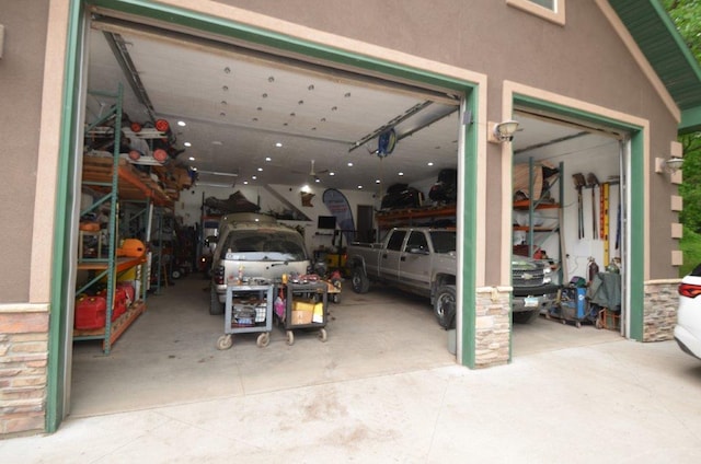 12207 285th St, Lindstrom, MN 55045 - view of garage