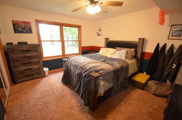 12207 285th St, Lindstrom, MN 55045 - bedroom with carpet and ceiling fan
