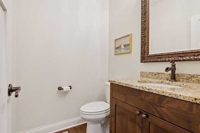 11668 Azure Ct, Inver Grove Heights, MN 55077 - bathroom featuring vanity and wood finished floors