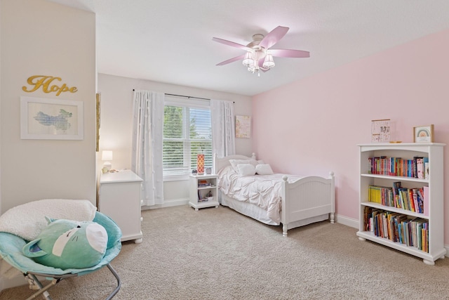 11668 Azure Ct, Inver Grove Heights, MN 55077 - carpeted bedroom with baseboards and ceiling fan