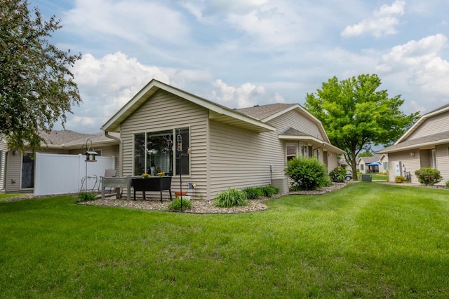 812 Plum Tree Ln, Somerset, WI 54025 - view of property exterior featuring a yard and a shingled roof