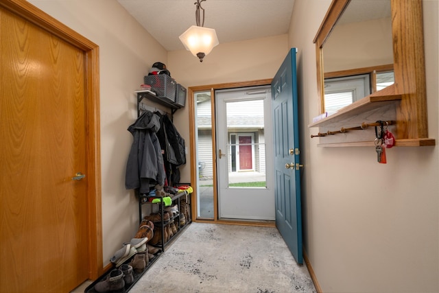 812 Plum Tree Ln, Somerset, WI 54025 - entryway featuring unfinished concrete flooring