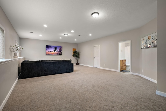 7331 Lamont Ave NE, Otsego, MN 55301 - living room featuring carpet flooring and recessed lighting