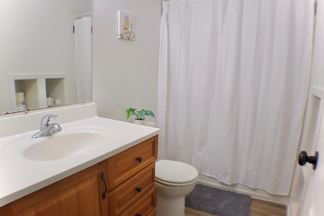 7331 Lamont Ave NE, Otsego, MN 55301 - bathroom featuring vanity and shower / tub combo with curtain