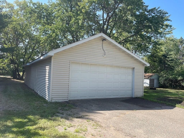 810 Charles St, Park Rapids, MN 56470 - view of detached garage