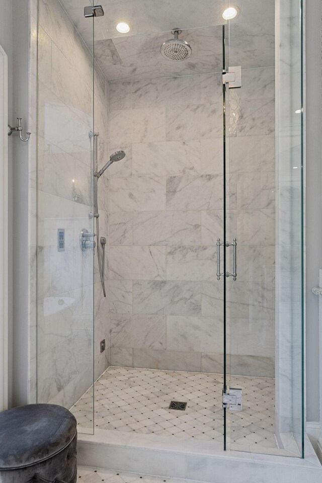 3758 Woodland Cove Pkwy, Minnetrista, MN 55331 - bathroom with a stall shower
