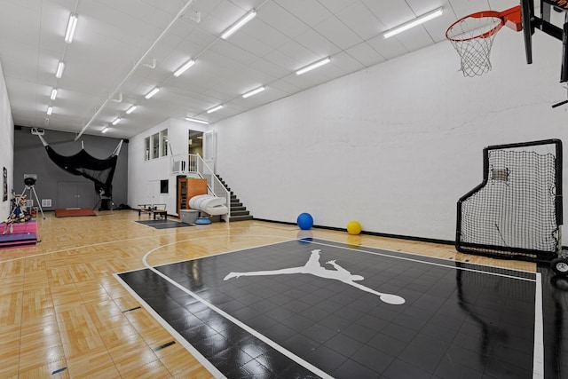 3758 Woodland Cove Pkwy, Minnetrista, MN 55331 - view of sport court with basketball hoop