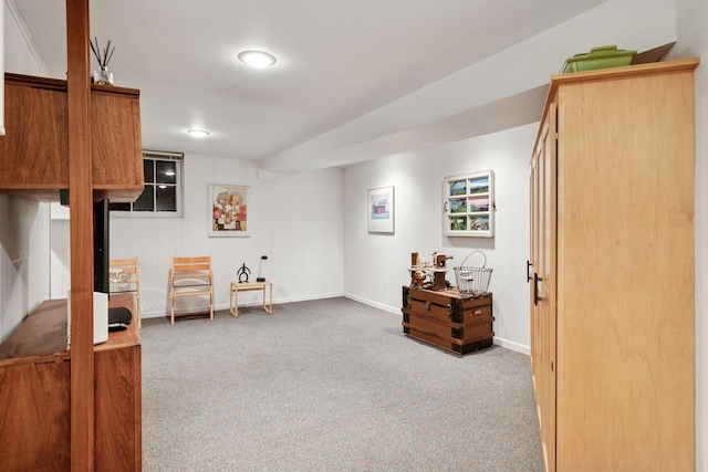 2248 Goodrich Ave, Saint Paul, MN 55105 - sitting room with carpet and baseboards