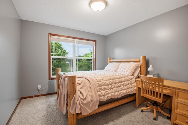 4027 148th Ln NE, Ham Lake, MN 55304 - bedroom with light colored carpet and a desk