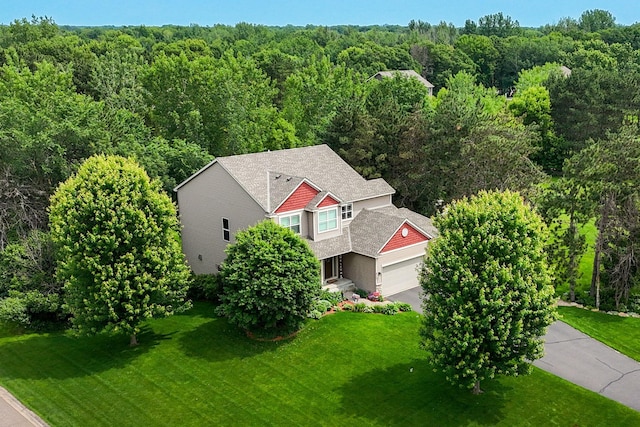 4027 148th Ln NE, Ham Lake, MN 55304 - view of subject property featuring a forest