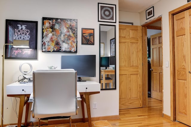 13500 190th Ave NW, Elk River, MN 55330 - home office featuring wood finished floors and baseboards