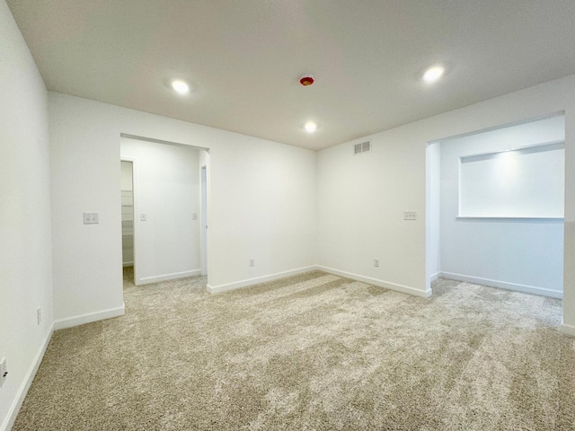 9901 49th St NE, Saint Michael, MN 55376 - spare room with recessed lighting and carpet
