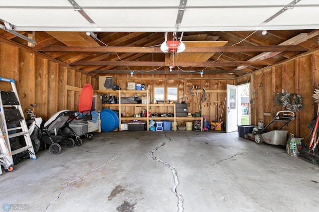 1345 4th St N, Fargo, ND 58102 - garage with a garage door opener