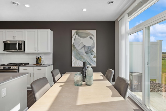 14429 Allerton Way, Rosemount, MN 55068 - dining space with wood finished floors and recessed lighting