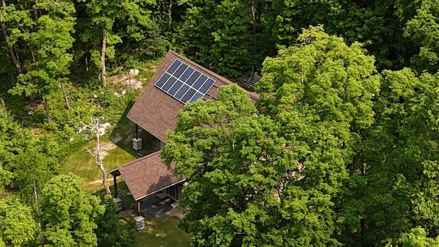 4251 Sugar Pt, Orr, MN 55771 - view from above of property featuring a forest
