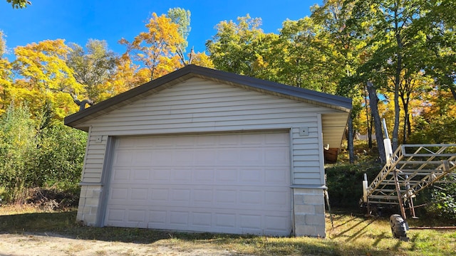 4251 Sugar Pt, Orr, MN 55771 - view of detached garage
