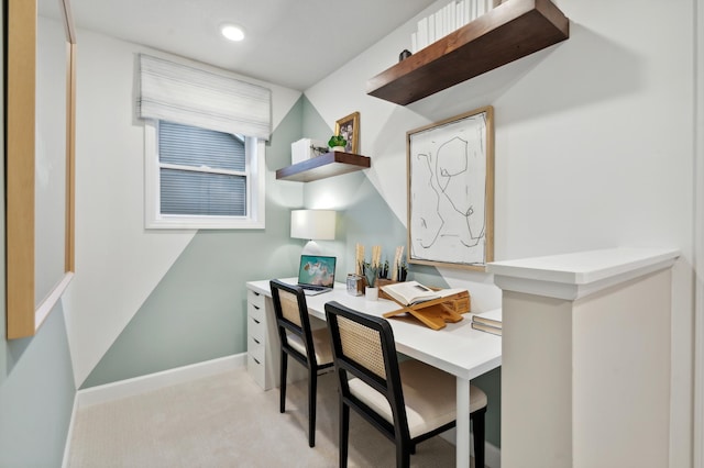 14950 144th Ave N, Dayton, MN 55327 - office with light colored carpet, baseboards, and recessed lighting