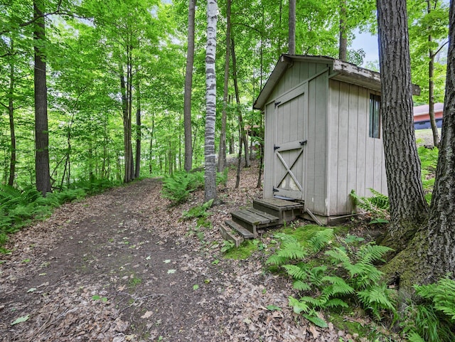 2207 Barron Polk St, Comstock, WI 54826 - view of shed