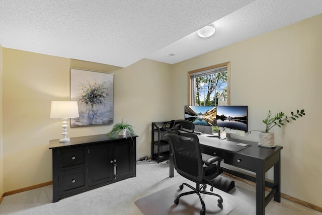 5630 Oak View Ct, Savage, MN 55378 - office space with a textured ceiling and light colored carpet