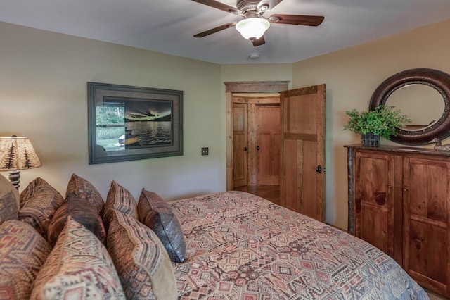 31839 Cree Bay Cir, Pelican Twp, MN 56472 - bedroom with ceiling fan