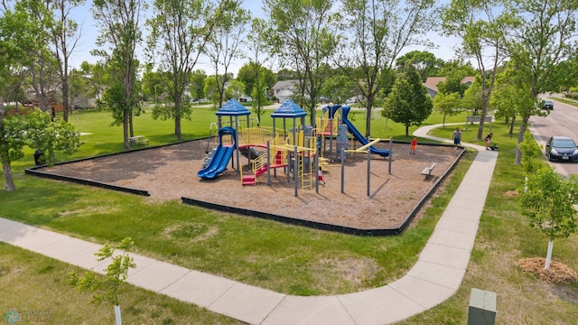 1138 20th St N, Moorhead, MN 56560 - community jungle gym featuring a lawn