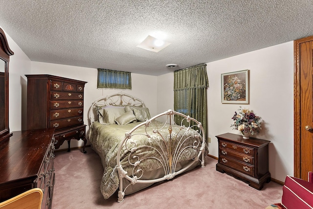 6379 Hodgson Rd, Lino Lakes, MN 55014 - bedroom with light carpet and a textured ceiling