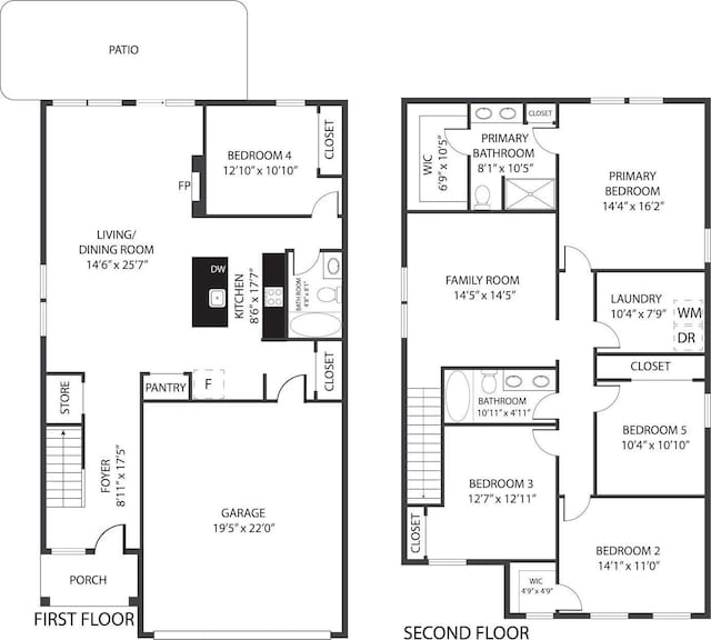 5173 Useppa Trl, Woodbury, MN 55129 - view of home floor plan