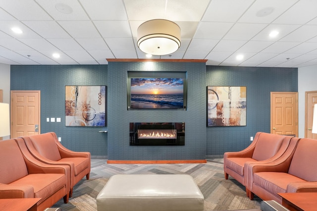 6600 Lyndale Ave S Unit 1005, Richfield, MN 55423 - lobby with recessed lighting and a drop ceiling