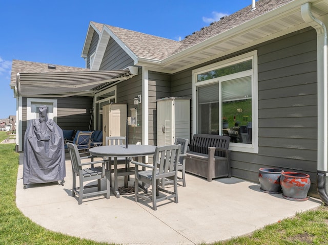 1884 Alexander Rd NE, Rochester, MN 55906 - view of patio with outdoor dining area