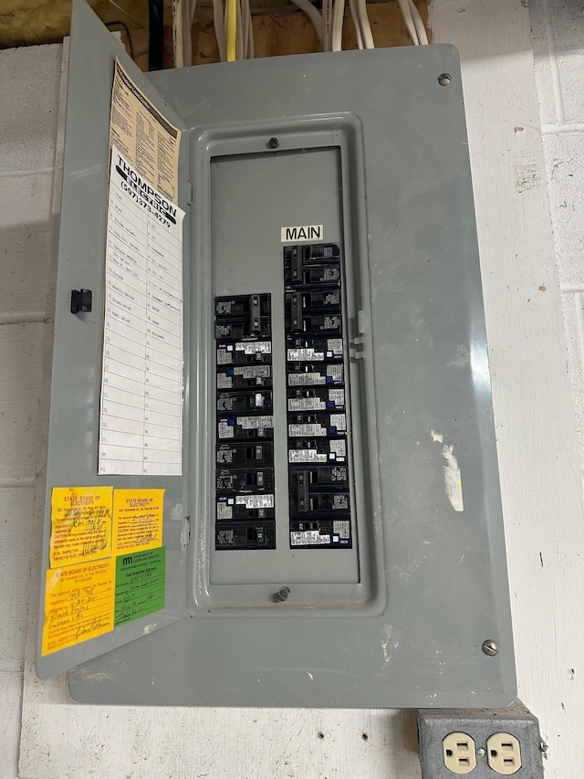 1911 Johnson St, Albert Lea, MN 56007 - utilities with electric panel