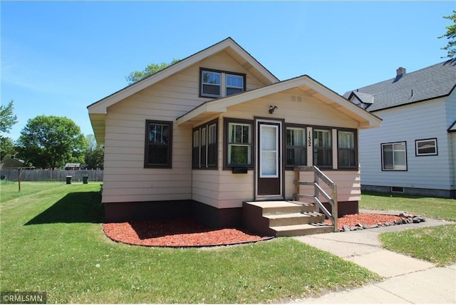 132 4th Ave N, Waite Park, MN 56387 - view of bungalow-style home