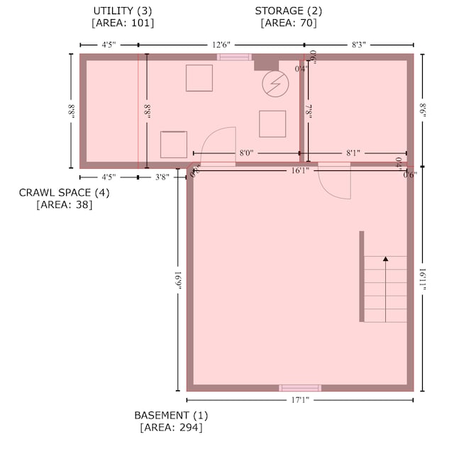 414 Western Ln, Anoka, MN 55303 - room layout