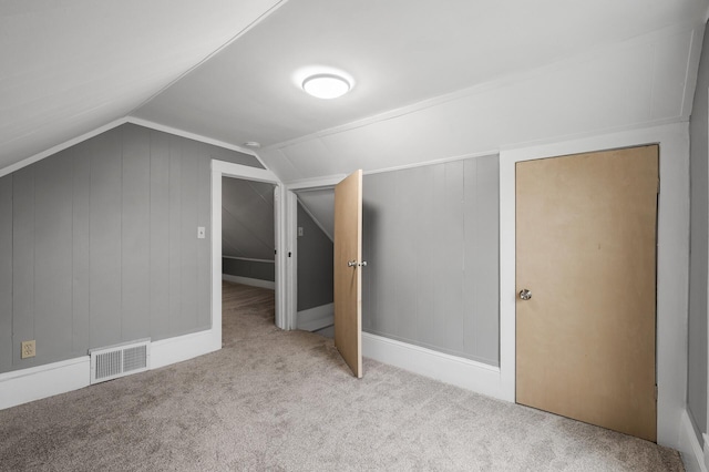 414 Western Ln, Anoka, MN 55303 - additional living space featuring carpet floors and lofted ceiling
