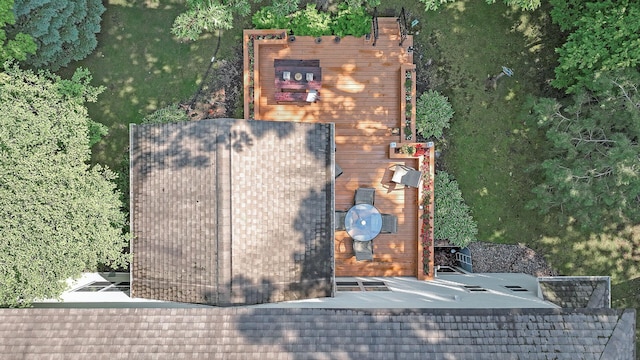 10426 Hidden Oaks Ln N, Champlin, MN 55316 - view from above of property