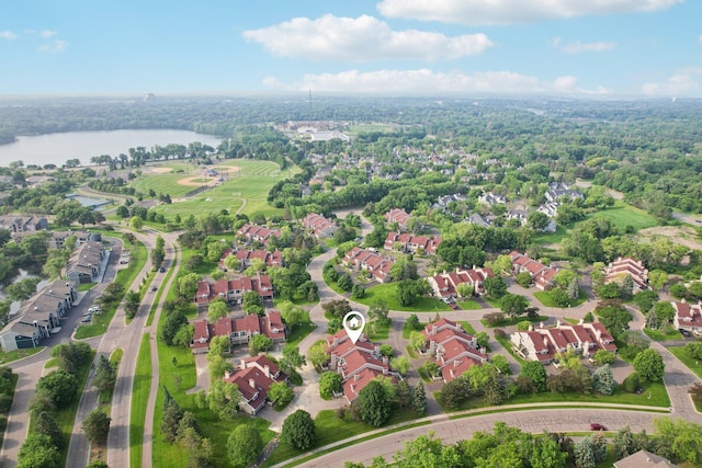 2040 Shenandoah Ct Unit B, Plymouth, MN 55447 - aerial perspective of suburban area with a nearby body of water