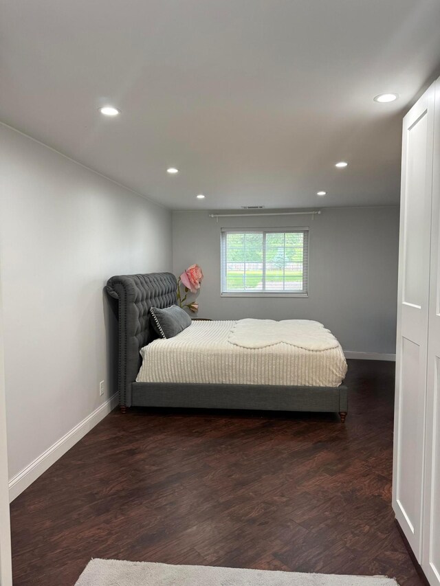 2120 Walden Blvd NW, Oak Grove, MN 55011 - bedroom featuring recessed lighting and wood finished floors
