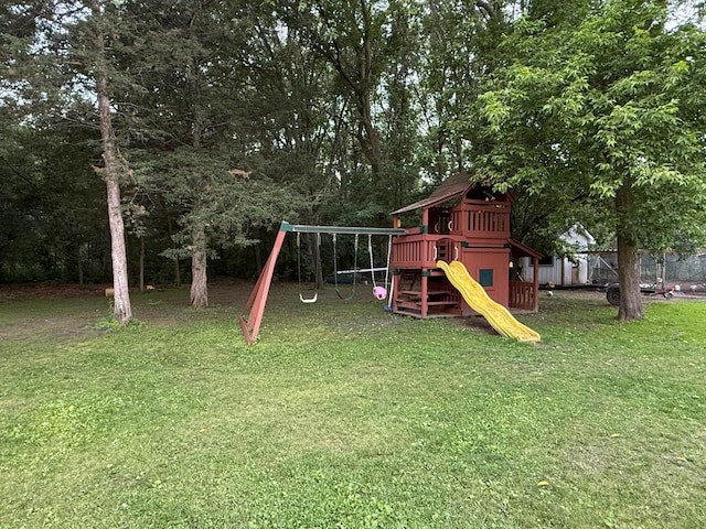 2120 Walden Blvd NW, Oak Grove, MN 55011 - view of jungle gym with a yard