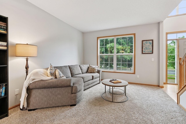 2097 138th St W, Rosemount, MN 55068 - carpeted living area with baseboards
