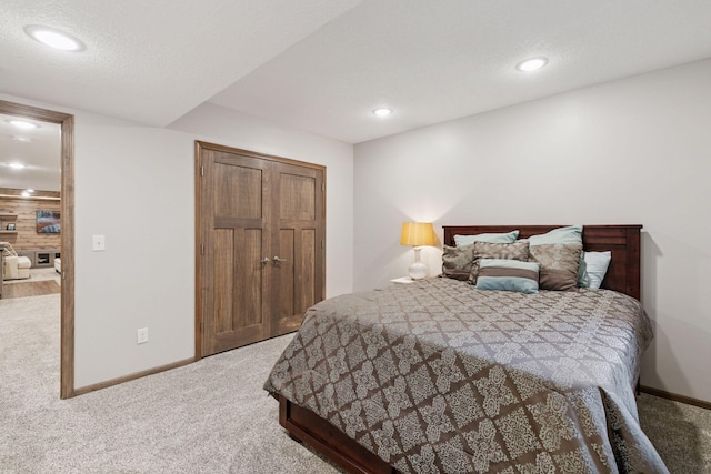 2097 138th St W, Rosemount, MN 55068 - bedroom with carpet flooring, recessed lighting, and a closet