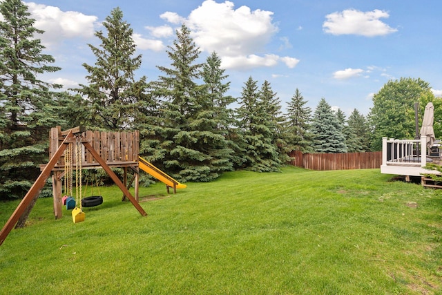 2097 138th St W, Rosemount, MN 55068 - view of yard with a playground