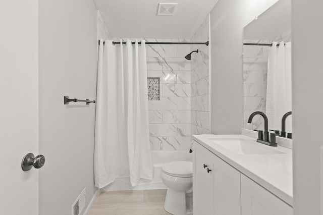 6716 83rd Ave N, Brooklyn Park, MN 55445 - bathroom featuring vanity and shower / bath combination with curtain