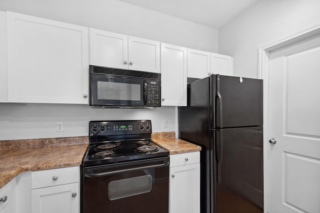 13560 Technology Dr Unit 1102, Eden Prairie, MN 55344 - kitchen with black appliances and white cabinets