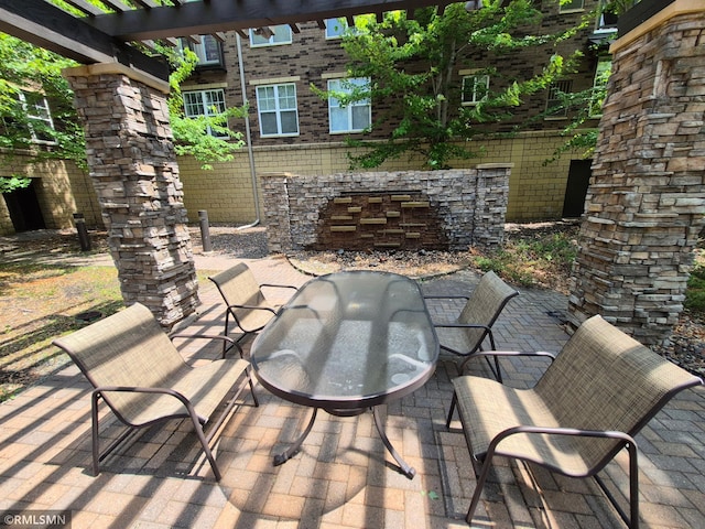 13560 Technology Dr Unit 1102, Eden Prairie, MN 55344 - view of patio with outdoor dining area