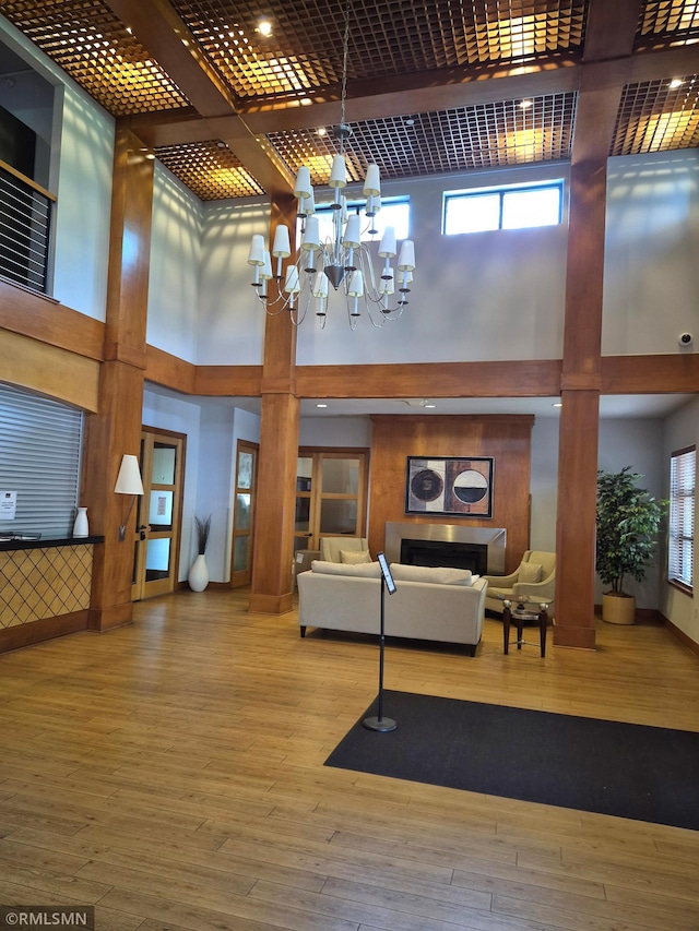 13560 Technology Dr Unit 1102, Eden Prairie, MN 55344 - common area featuring a towering ceiling and a security system