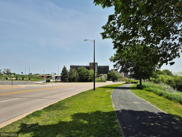 13560 Technology Dr Unit 1102, Eden Prairie, MN 55344 - view of asphalt street with street lights and traffic signs